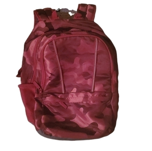 Land's End Kids Classmate Berry Camo‎ Backpack